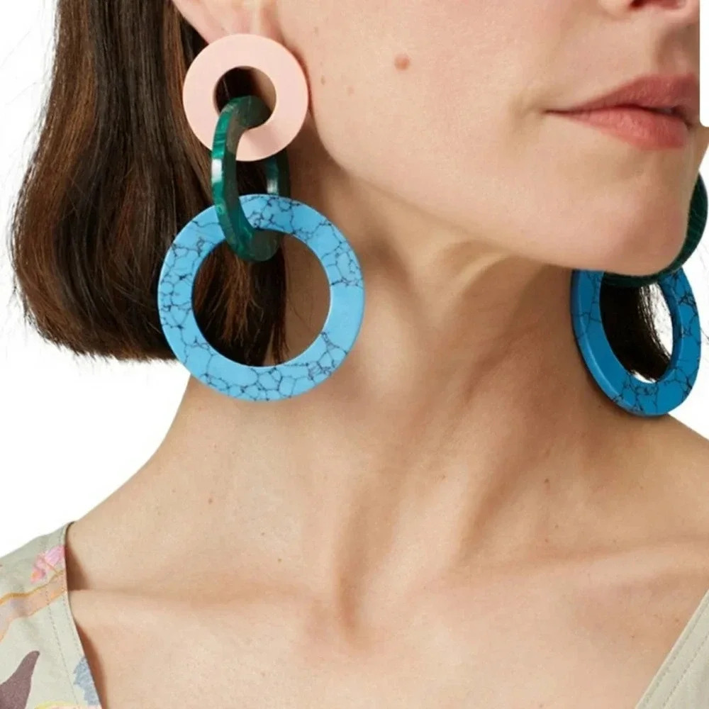 Joanna Laura Constantine Earrings JLC Tribale Ring - Picture 2 of 7